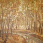 Autumn forest-oil on canvas-50/60