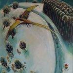 Winter tale II - oil on canvas - 55/46 cm