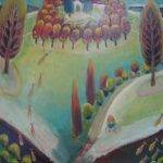 Along the dingle - oil on canvas - 40/60 cm