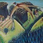 Pheasant forest IV - oil on canvas - 50/70 cm